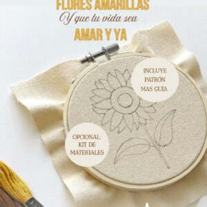 Patrón Flores Amarillas